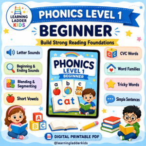 Phonics Level 1 – Beginner