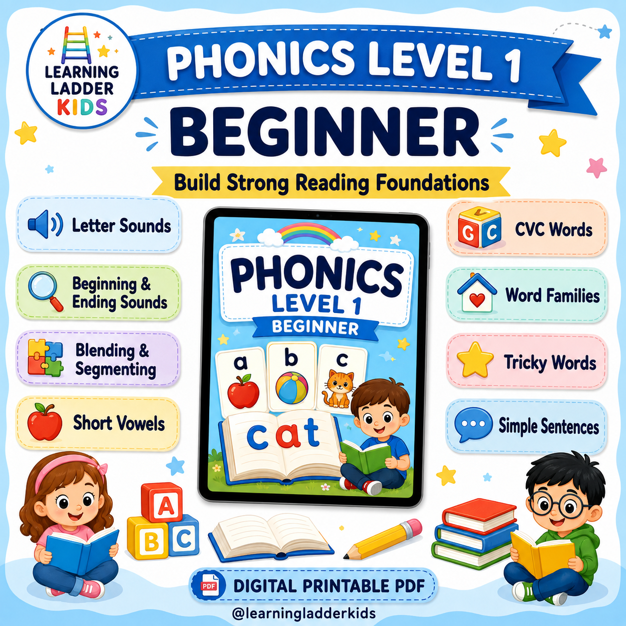 Phonics Level 1 – Beginner
